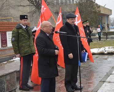 Первый секретарь Калмыцкого рескома КПРФ Н.Э. Нуров принял участие в торжественных мероприятиях в селе Дивное
