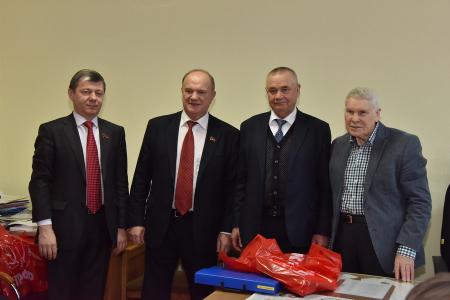 Г.А. Зюганов поздравил лауреатов премии «Слово к народу» за 2015 год