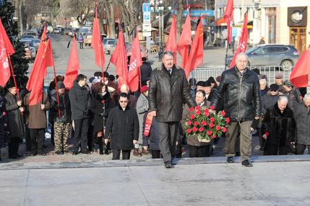 День памяти Владимира Ильича Ленина отметили в Крыму