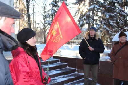 Рязанская область: Ленин и теперь живее всех живых!