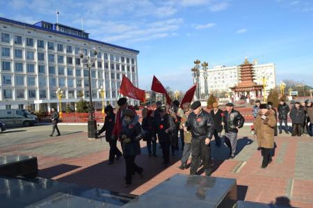 День памяти В.И. Ленина прошел в Республике Калмыкия