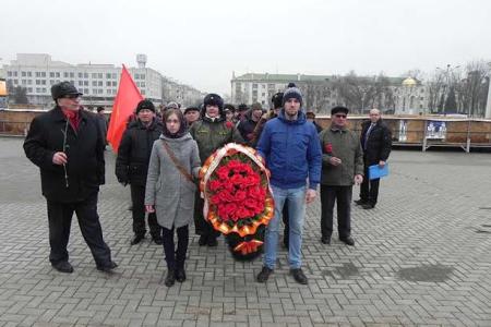 Белгородские коммунисты и их союзники почтили память защитников Отечества