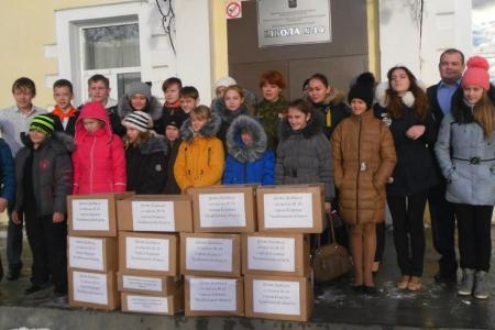 Коммунисты города Коркино Челябинской области доставили гуманитарную помощь Донбассу