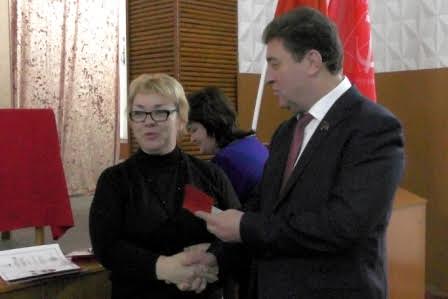 Ставропольский Край. Виктор Гончаров принял участие в конференции Минераловодского горкома КПРФ
