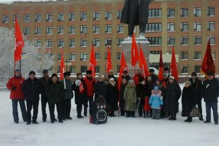 Всероссийская акция протеста в защиту социальных прав граждан прошла в городах Ямала
