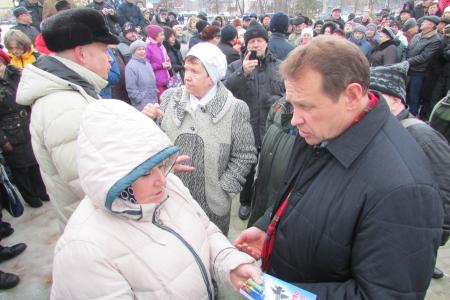 Нижегородская область. Депутат-коммунист А.П. Тарнаев с рабочим визитом посетил город химиков Дзержинск