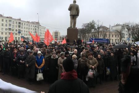 Митинг КПРФ в Краснодаре: «Хватит обирать народ!»