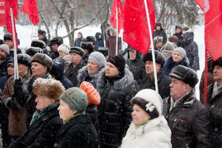 В защиту старшего поколения. Томские коммунисты вышли на митинг в рамках Всероссийской акции протеста