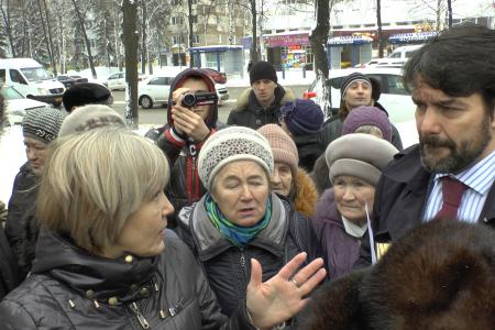 Уфа. А.А. Ющенко провел встречу с горожанами на улице Зорге