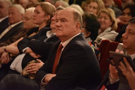Г.А. Зюганов принял участие в литературном вечере, посвященном 70-летию главного редактора газеты «День литературы» В. Бондаренко