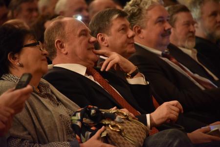 Г.А. Зюганов принял участие в литературном вечере, посвященном 70-летию главного редактора газеты «День литературы» В. Бондаренко