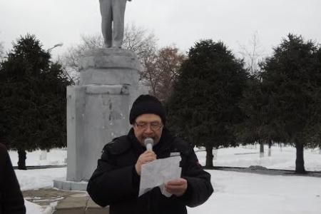 Московская область. Митинг коломенских коммунистов в рамках Всероссийской акции протеста