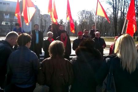 В Нальчике прошли торжественные мероприятия, организованные Комитетом КБРО КПРФ ко Дню Советской Армии и Военно-Морского Флота