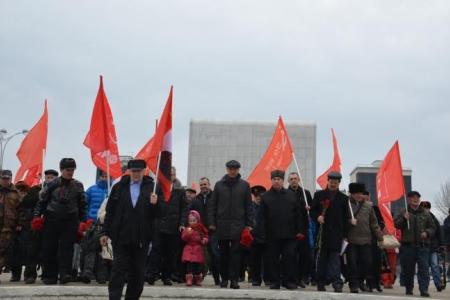 Коммунисты почтили минутой молчания память героев-освободителей Ростова-на-Дону