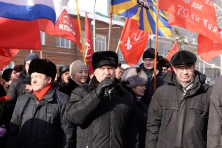 Новосибирск отметил годовщину Советской Арии и Военно-морского флота