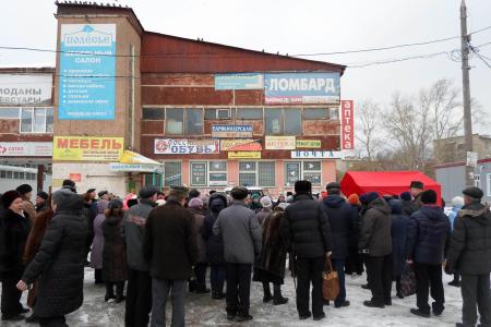 Пермский край. Коммунисты Свердловского района организовали митинг протеста
