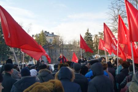 Всероссийская акция протеста КПРФ в Ульяновске