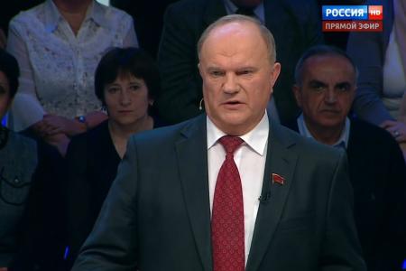 Г.А. Зюганов принял участие в программе "Специальный корреспондент" на телеканале "Россия 1"