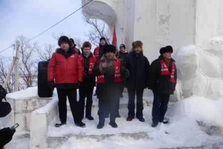 Коммунисты четырёх регионов Дальнего Востока отпраздновали 94-ю годовщину победы под Волочаевкой