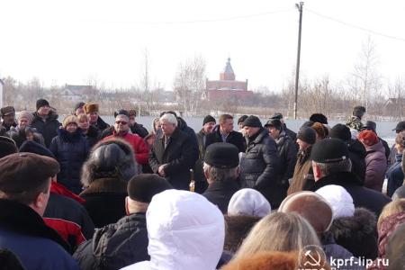 Липецкая область: Сельчане против вредоносного шлака