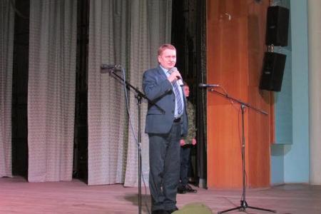 Нижегородская область. Александр Тарнаев принял участие в торжественном мероприятии, посвященном Дню образования Красной армии и Военно-морского флота