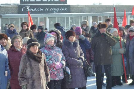Республика Хакасия. В Саяногорске протестуют против социально-экономической политики властей