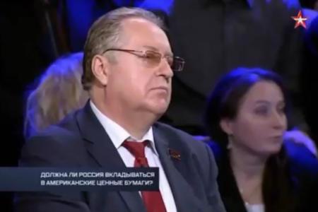 С.П.Обухов на дискуссии в программе "Процесс" ("Звезда"): Хватит кормить Обаму, пора вернуть деньги в экономику России
