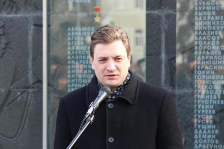 Пензенская область. Коммунисты провели митинг в честь Дня Советской армии и ВМФ