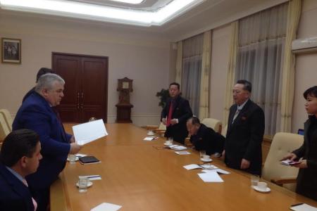 К.К. Тайсаев: «КПРФ и ТПК делают всё, чтобы народы России и Кореи жили в мире и дружбе»