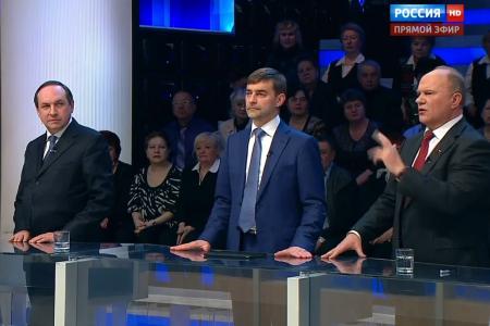 Г.А. Зюганов принял участие в программе "Специальный корреспондент" на телеканале "Россия 1"