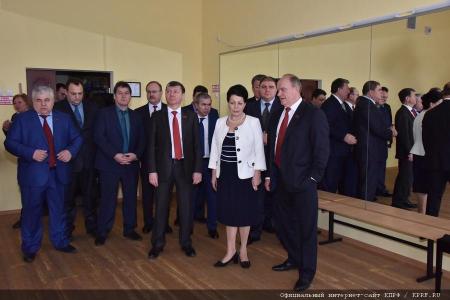 Г.А. Зюганов посетил Орловскую детскую хореографическую школу