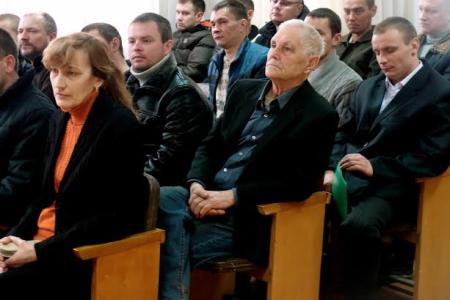 Коммунисты Луганской Народной Республики отмечают годовщину со дня освобождения Ворошиловграда от немецко-фашистских захватчиков