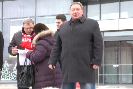 КПРФ против антинародного режима. Митинг подмосковных коммунистов в Домодедово