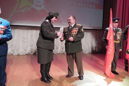 Белгородская область. Движения в поддержку Армии и Союз советских офицеров организовали праздничный вечер в честь Дня Советской Армии и Военно-Морского Флота