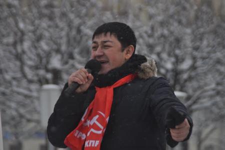 В Санкт-Петербурге состоялся митинг по случаю 98-й годовщины создания Красной Армии
