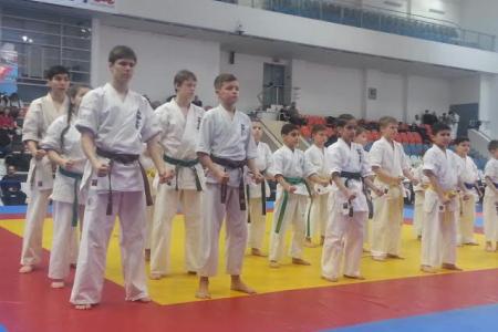 Валерий Рашкин поздравил спортсменов на открытии Первенства Москвы по карате киокусинкай