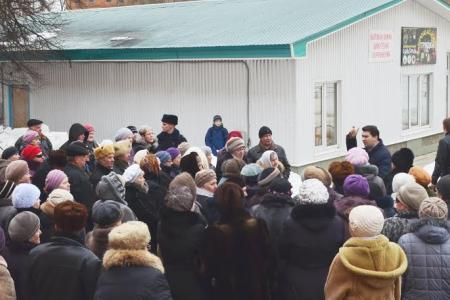 Олег Лебедев продолжает массовые встречи с жителями Тульской  области