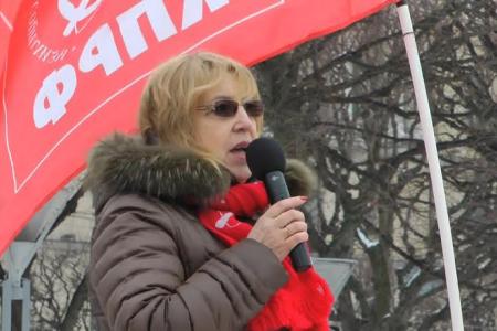 Митинг протеста коммунистов Санкт-Петербурга: Курс правительства ведет страну к катастрофе!