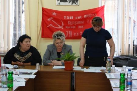 Первый секретарь Северо-Осетинского рескома КПРФ Елена Князева приняла участие в  XI отчетно-выборной конференции Сталинского РК КПРФ