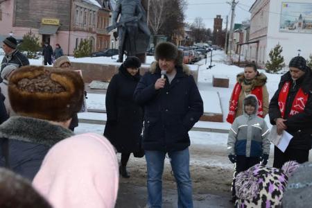 В подмосковном Зарайске прошел митинг за перемены в интересах большинства 