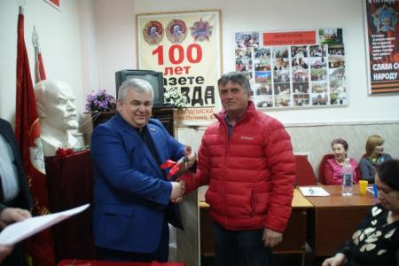 К.К. Тайсаев принял участие в работе Пленума Карачаево-Черкесского регионального отделения КПРФ