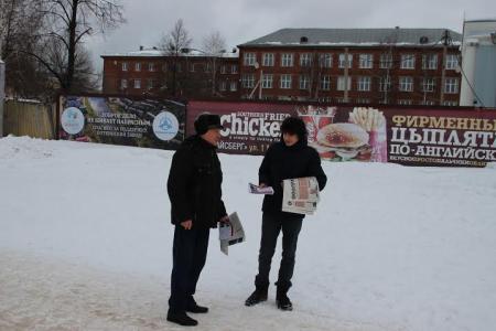 Удмуртия. В городе Воткинске прошли пикеты, и было образовано новое отделение комсомола