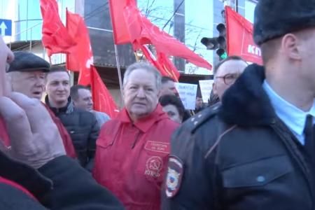 Краснодарские коммунисты ещё раз напомнили властям о своём требовании отставки мэра