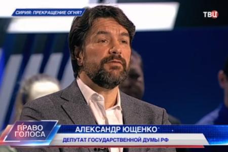 А.А.Ющенко принял участие в программе "Право голоса" на телеканале "ТВЦ" Сирия: прекращение огня?
