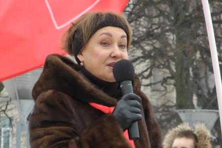 Митинг протеста коммунистов Санкт-Петербурга: Курс правительства ведет страну к катастрофе!