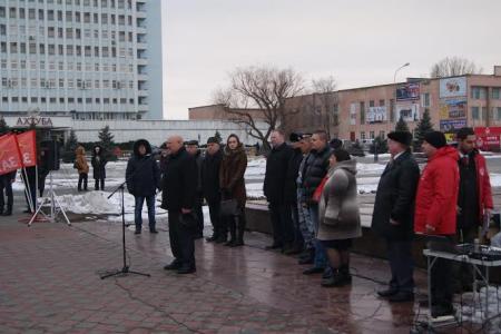 Волгоградская область. Митинг в рамках всероссийской акции протеста. "Эта власть служит только сама себе и поэтому должна уйти!"