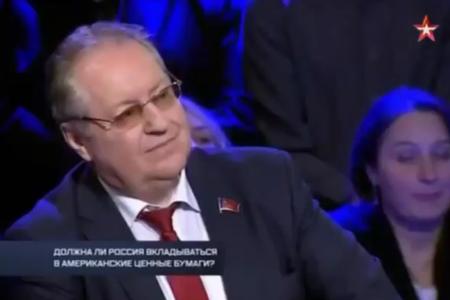С.П.Обухов на дискуссии в программе "Процесс" ("Звезда"): Хватит кормить Обаму, пора вернуть деньги в экономику России
