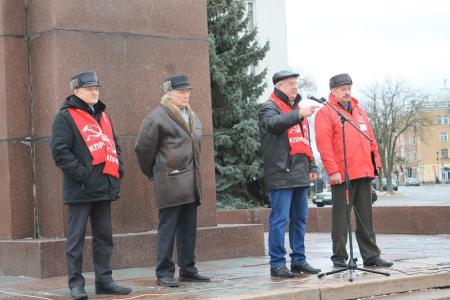 Всероссийская акция протеста «ЗА достойную жизнь!» прошла в Пскове
