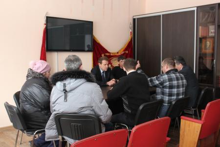 Нижегородская область. Депутат-коммунист А.П. Тарнаев с рабочим визитом посетил город химиков Дзержинск