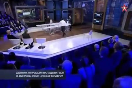 С.П.Обухов на дискуссии в программе "Процесс" ("Звезда"): Хватит кормить Обаму, пора вернуть деньги в экономику России